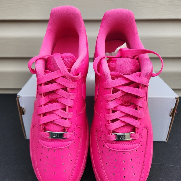 Women's Nike Air Force 1 Low Fireberry Fierce Pink - Picture 4 of 6